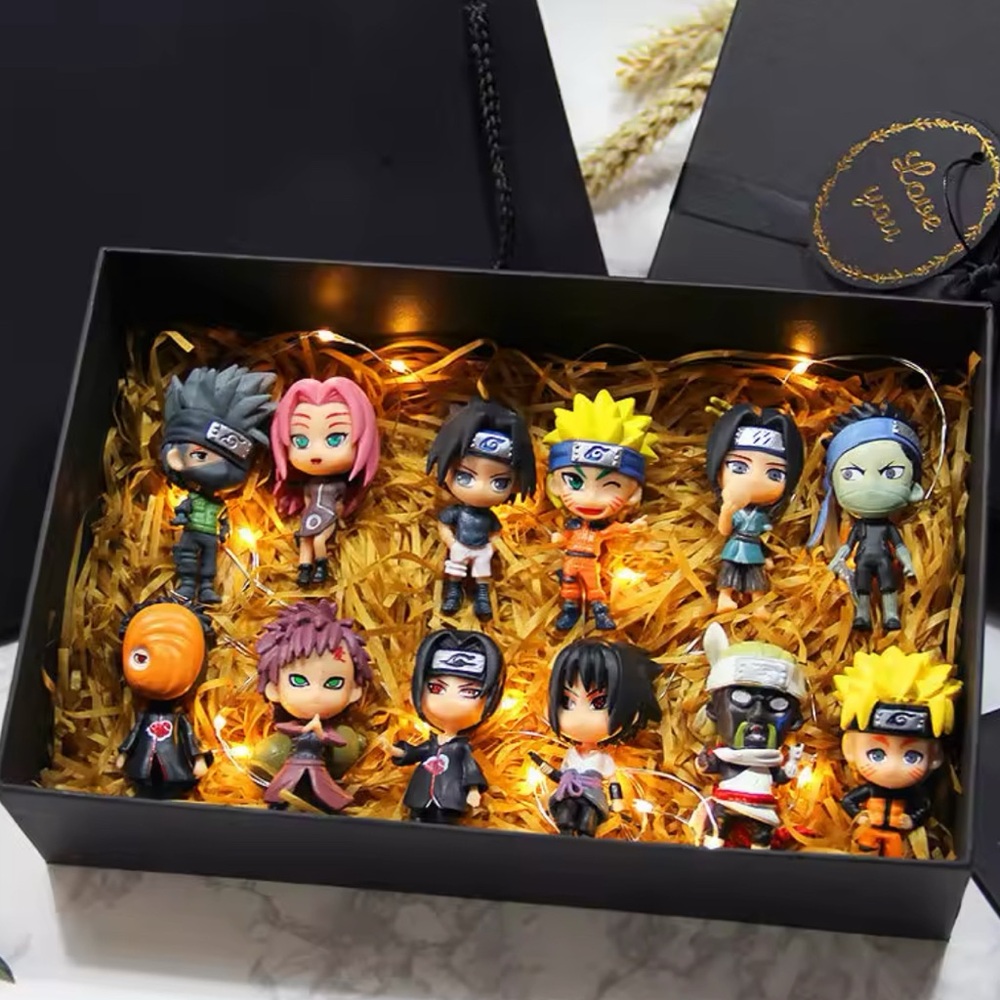 12+ piece Naruto anime characters/ collectibles